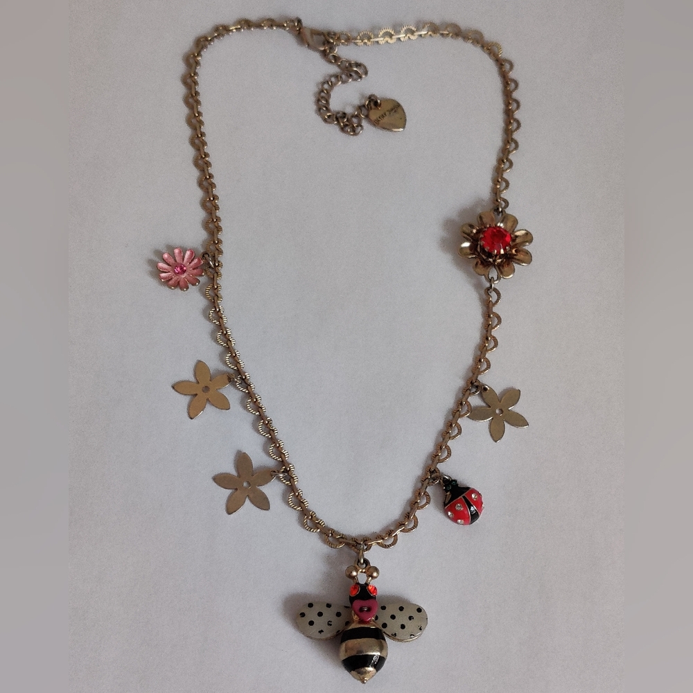 Betsey Johnson Garden Party Necklace - Picture 11 of 13
